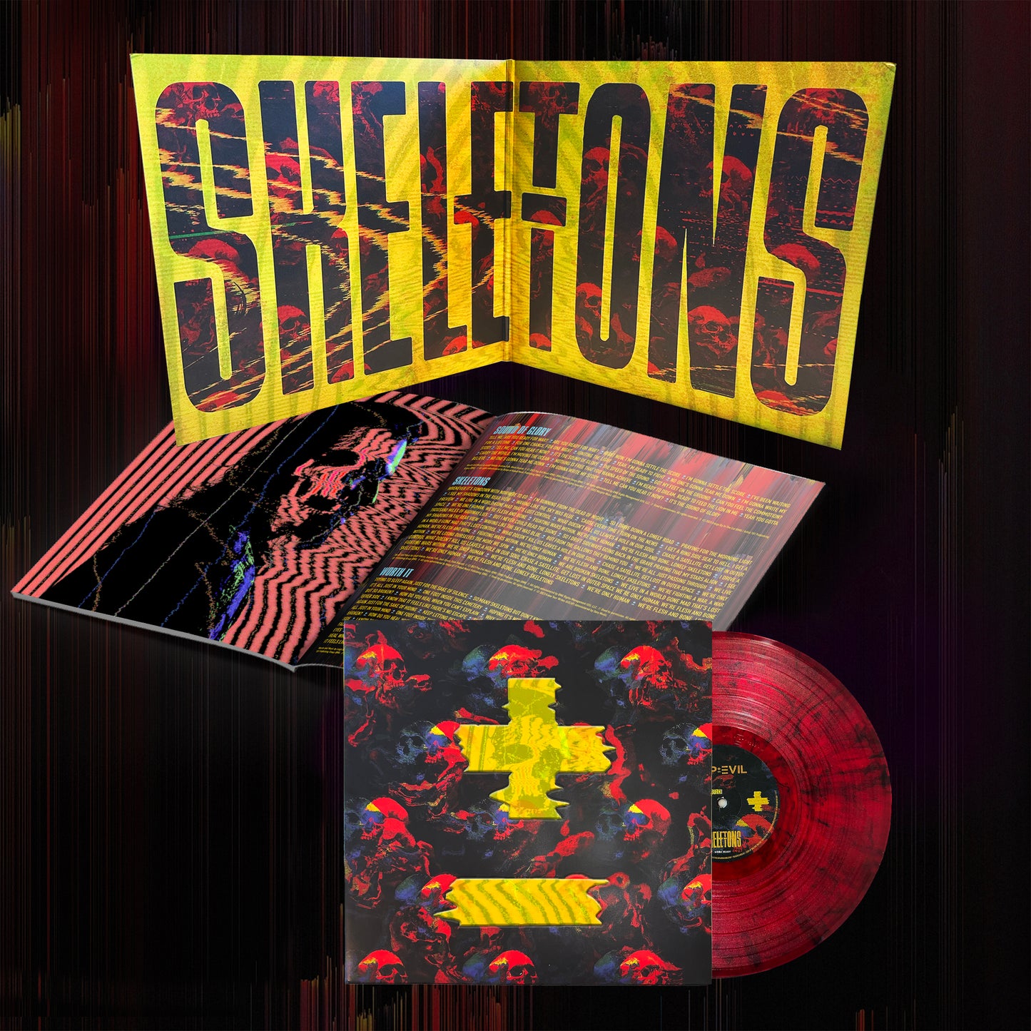 Skeletons Vinyl [Limited Smoke Red Variant]