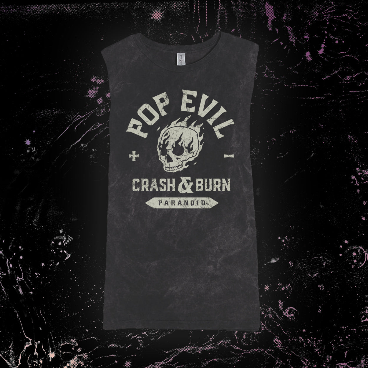 Crash & Burn Muscle Tank