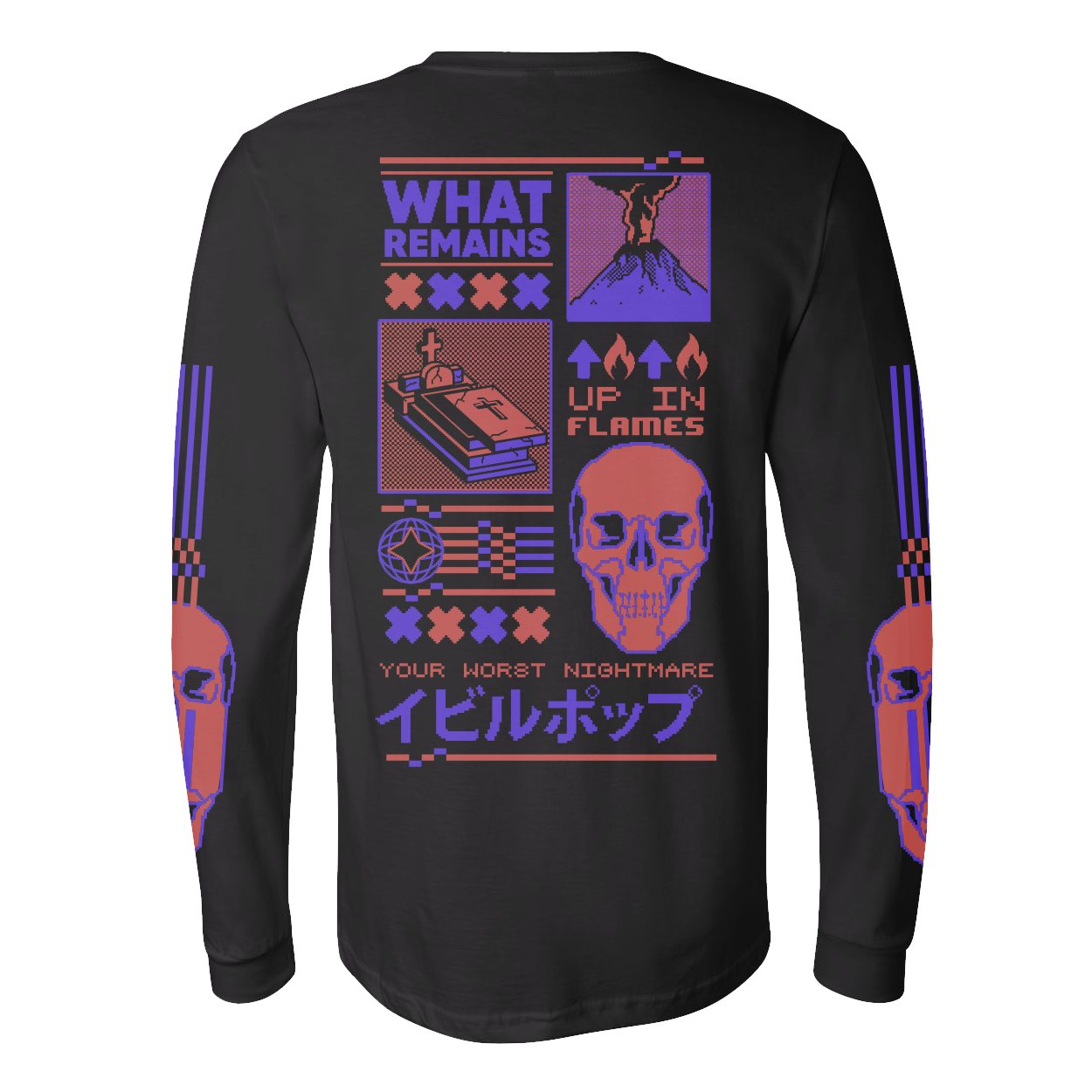 8-Bit Long Sleeve Tee