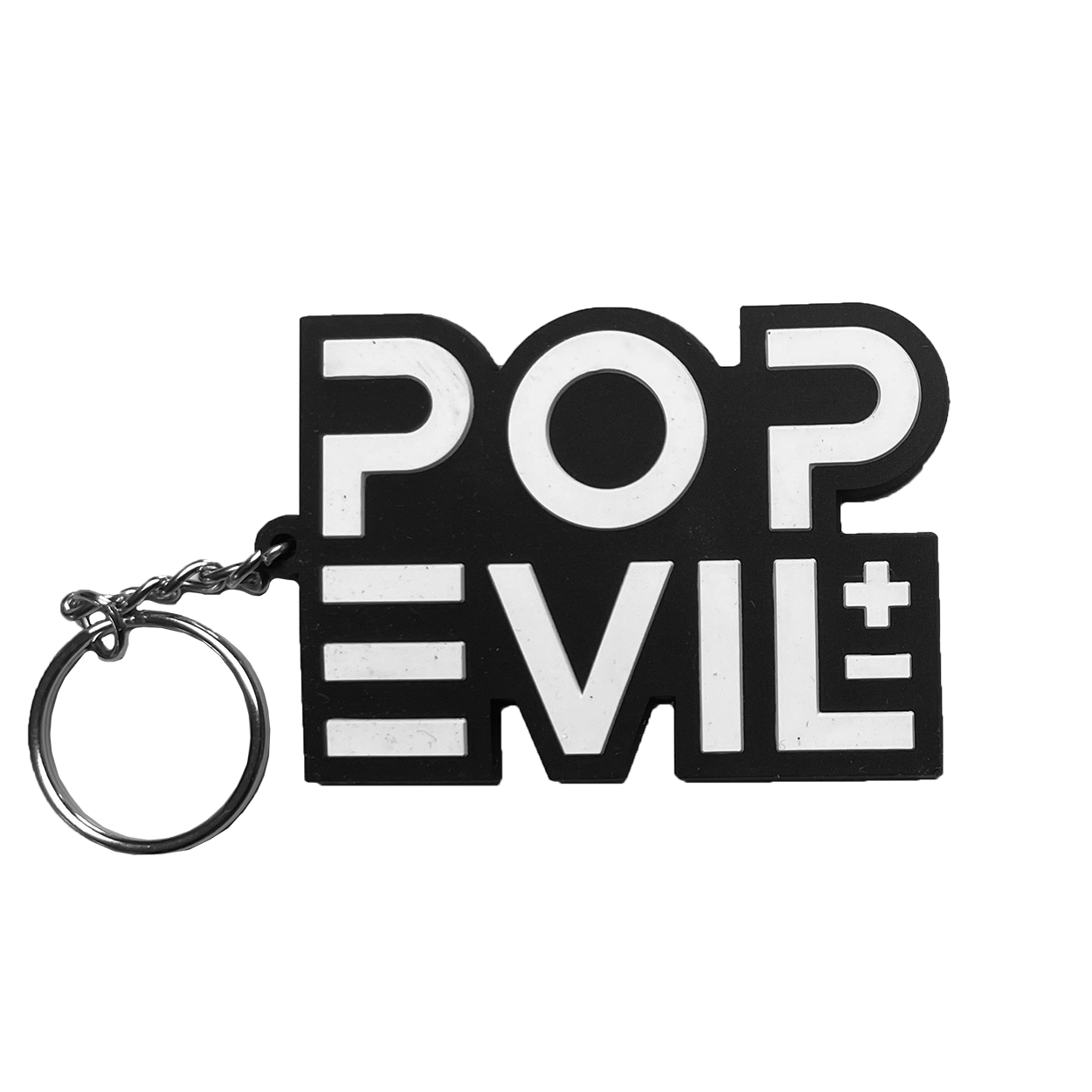 Pop Evil Logo Rubber Keychain