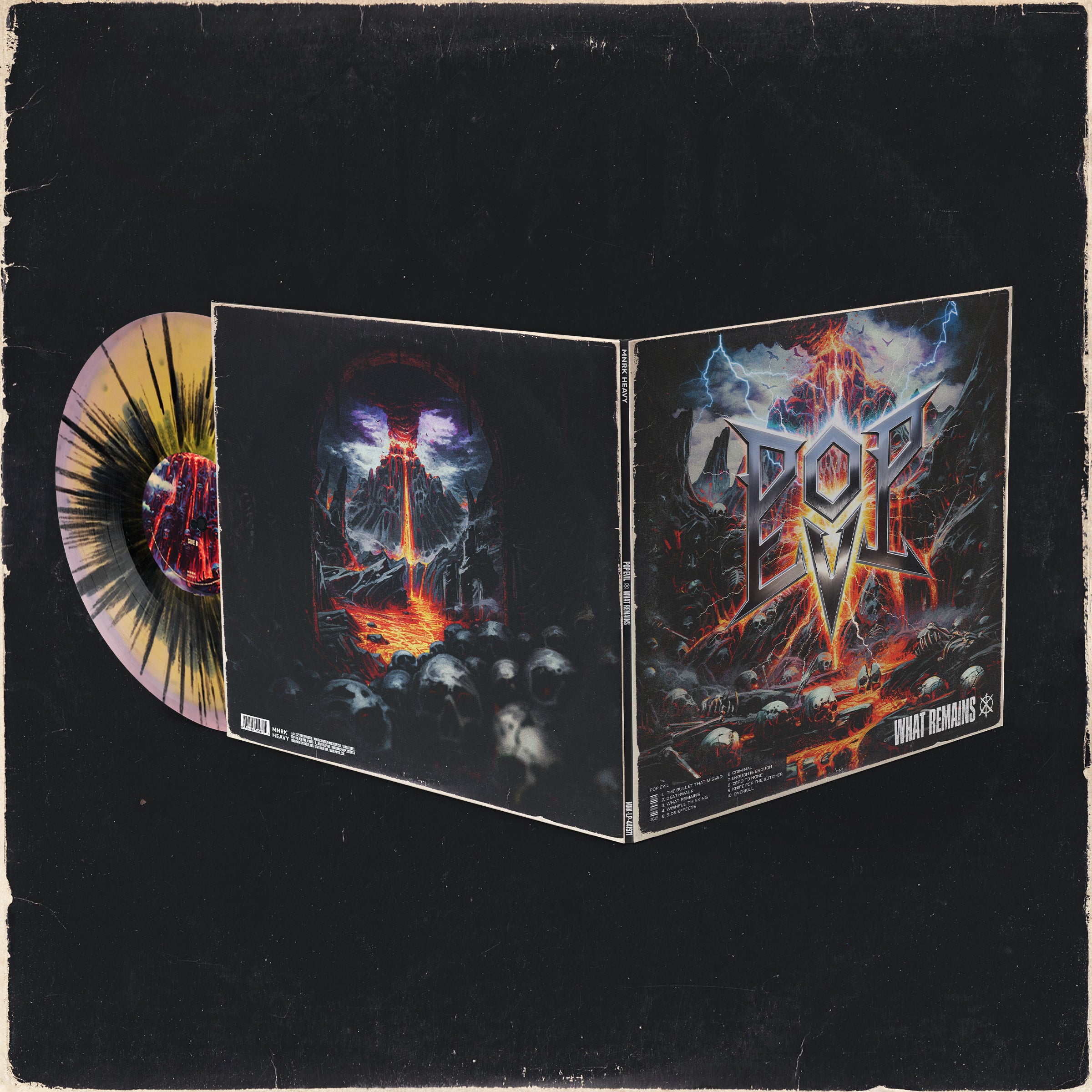 What Remains Starburst Vinyl [Autographed] – Pop Evil Merchandise